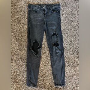 American Eagle Outfitters High Rise Black Jeans